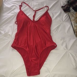 One piece bathing suit